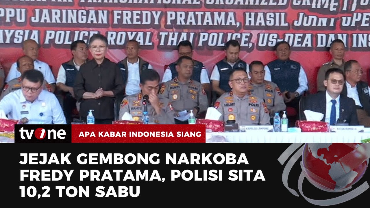 Sita Barbuk 10,2 Ton Sabu, Polisi Berhasil Bongkar Perdagangan Narkoba Internasional | AKIS tvOne