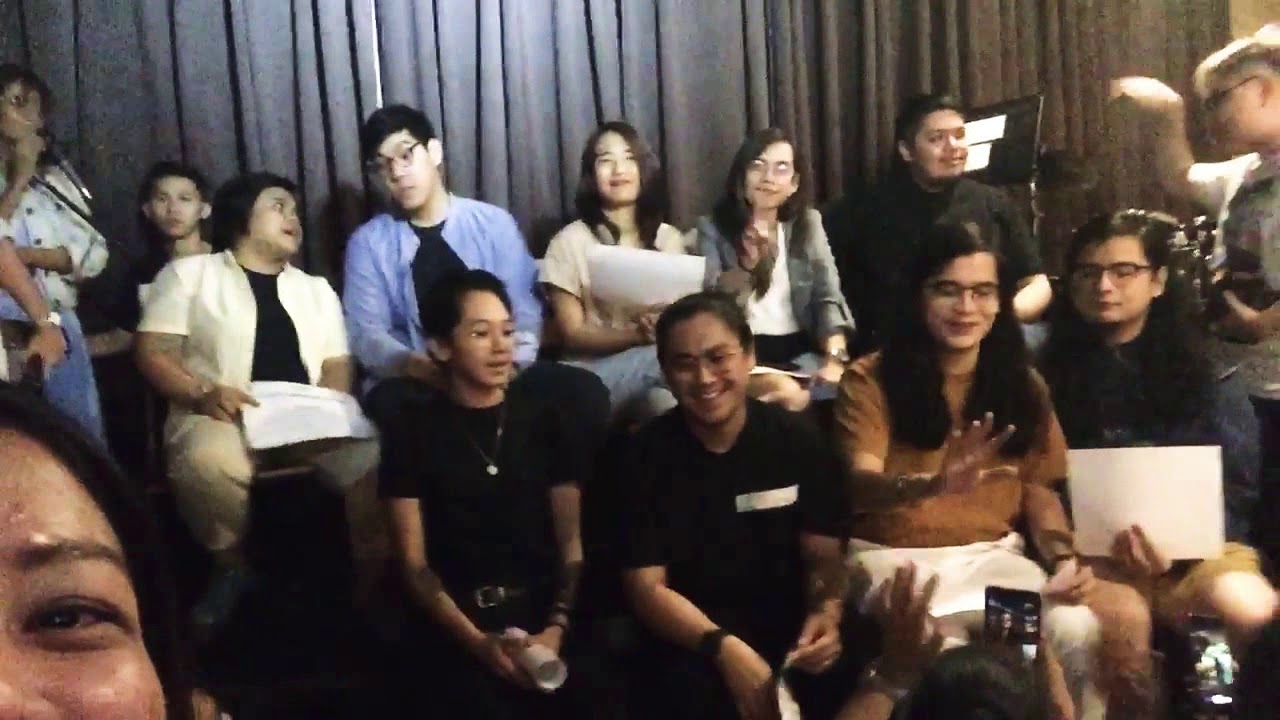 Mahiwagaaaa ❤️ iiiiiiiiiiiiiihh iiyak na yan 😭😂 Teary eyed si a Ate Tones, Pat & Agnes of Ben&Ben