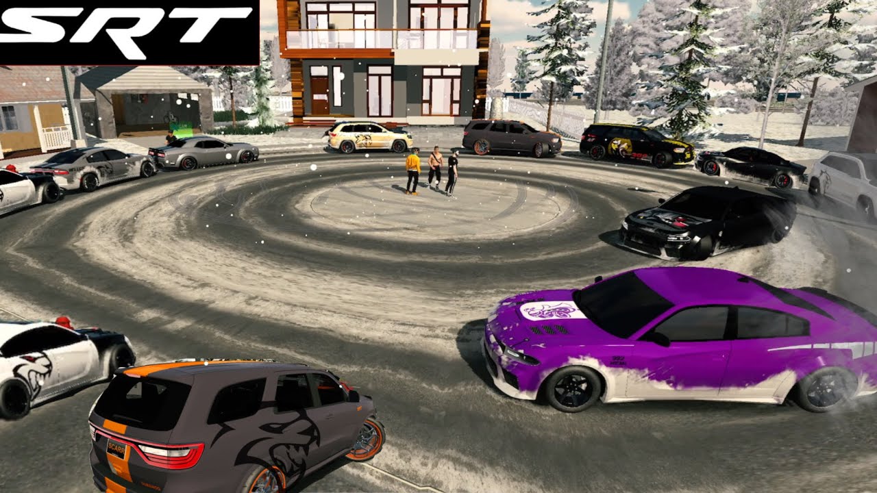 HELLCATS & DURANGOs CAR MEET! IN Car parking multiplayer NEW UPDATE🔥🥶