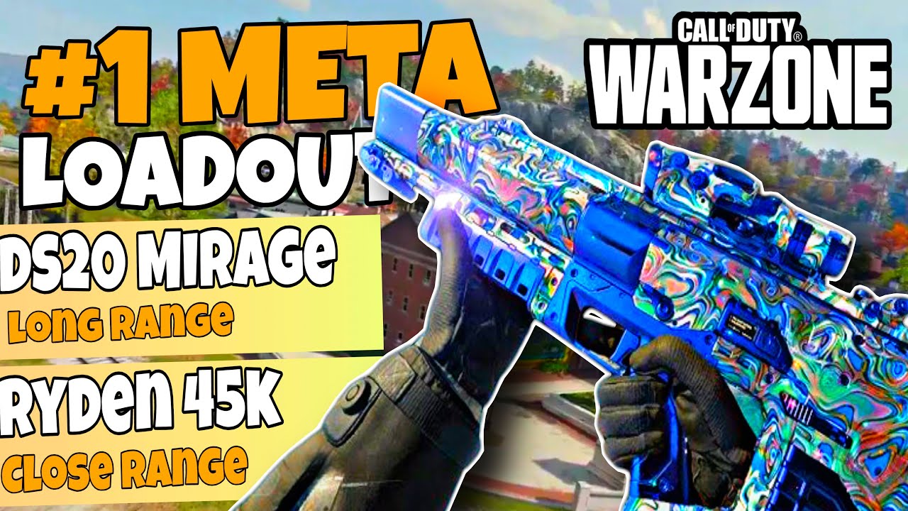 #1 ЛУЧШАЯ МЕТА-КОМПЛЕКТАЦИЯ В WARZONE! (Мираж из DS20 + Райден 45K)