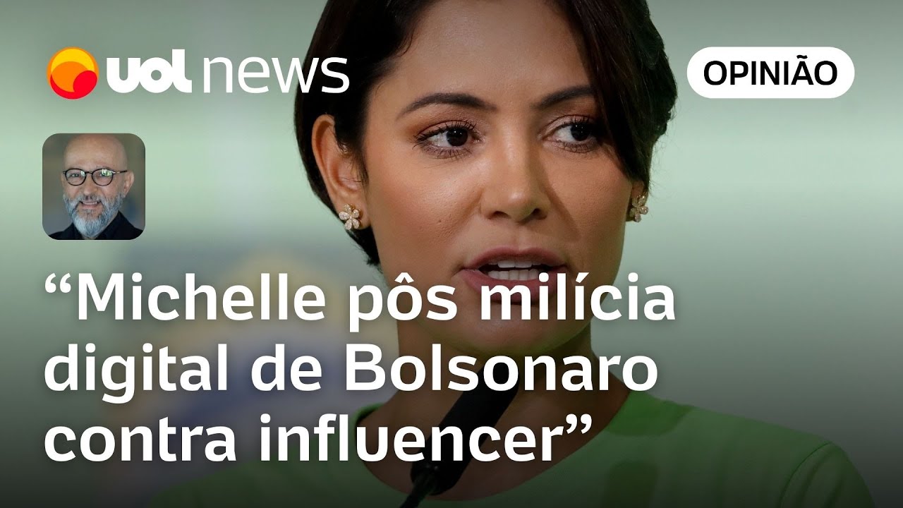 Michelle Bolsonaro abriu jaula eletrônica do bolsonarismo contra influenciadora petista, diz Josias