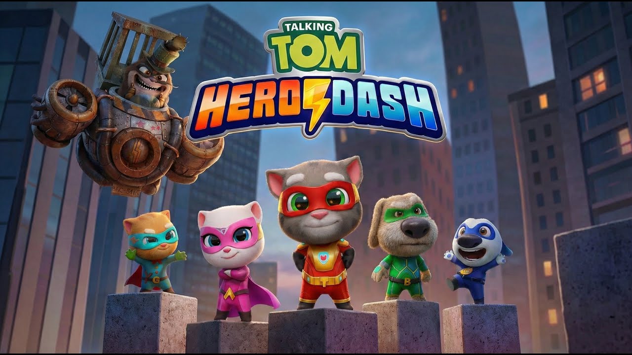 Talking Tom Hero Dash LIVE gameplay 🎮🔥