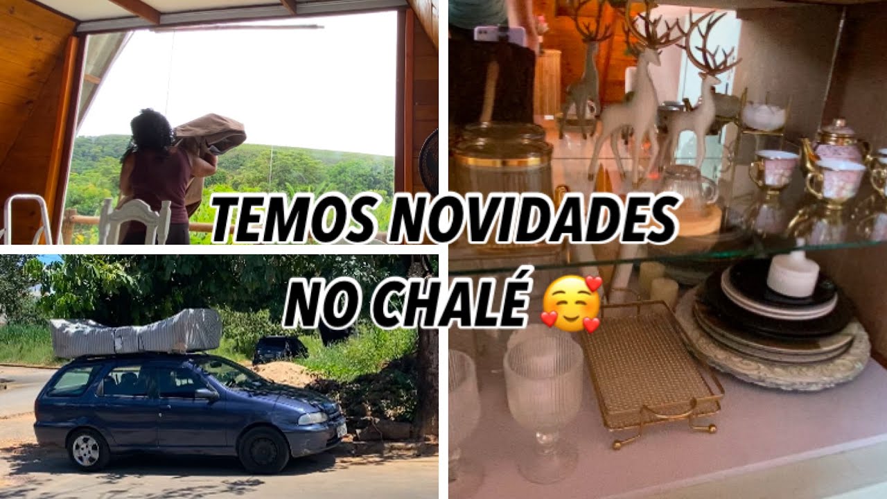 TEMOS NOVIDADES NO CHALÉ 🥰