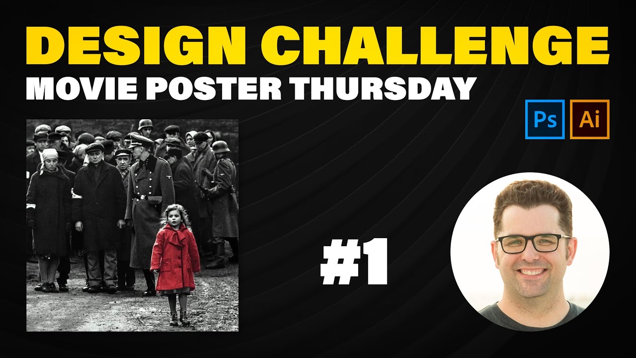 🎥 Design Challenge: Schindler's List Bauhaus Poster