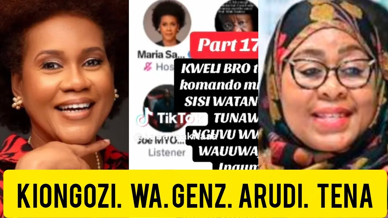 GENZ WAUNGANA NA MARIA SARUNGI KUANDAA MAANDAMANO RASMI