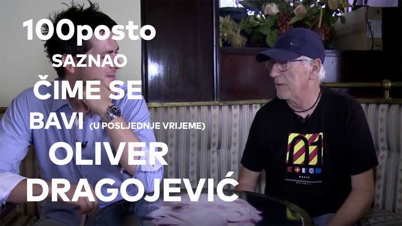 Oliver Dragojević o privatnom životu, Hajduku i glazbenoj estradi [100posto SCENA]