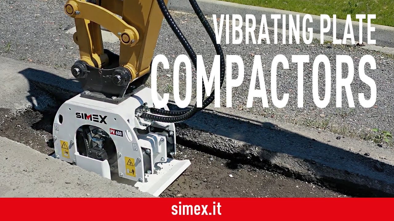PV 600 vibrating plate compactor - Features and advantages