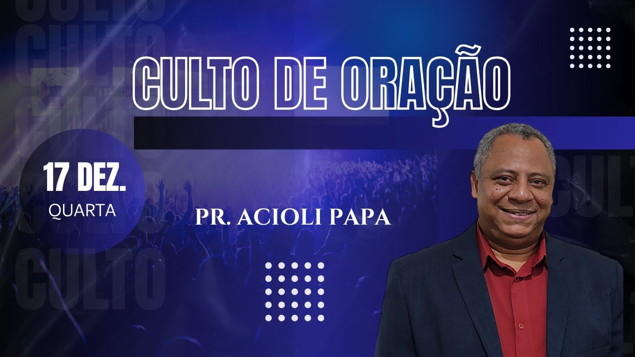 DA ANSIEDADE À PAZ QUE GUARDA O CORAÇÃO | Pr. ACIOLI PAPA |