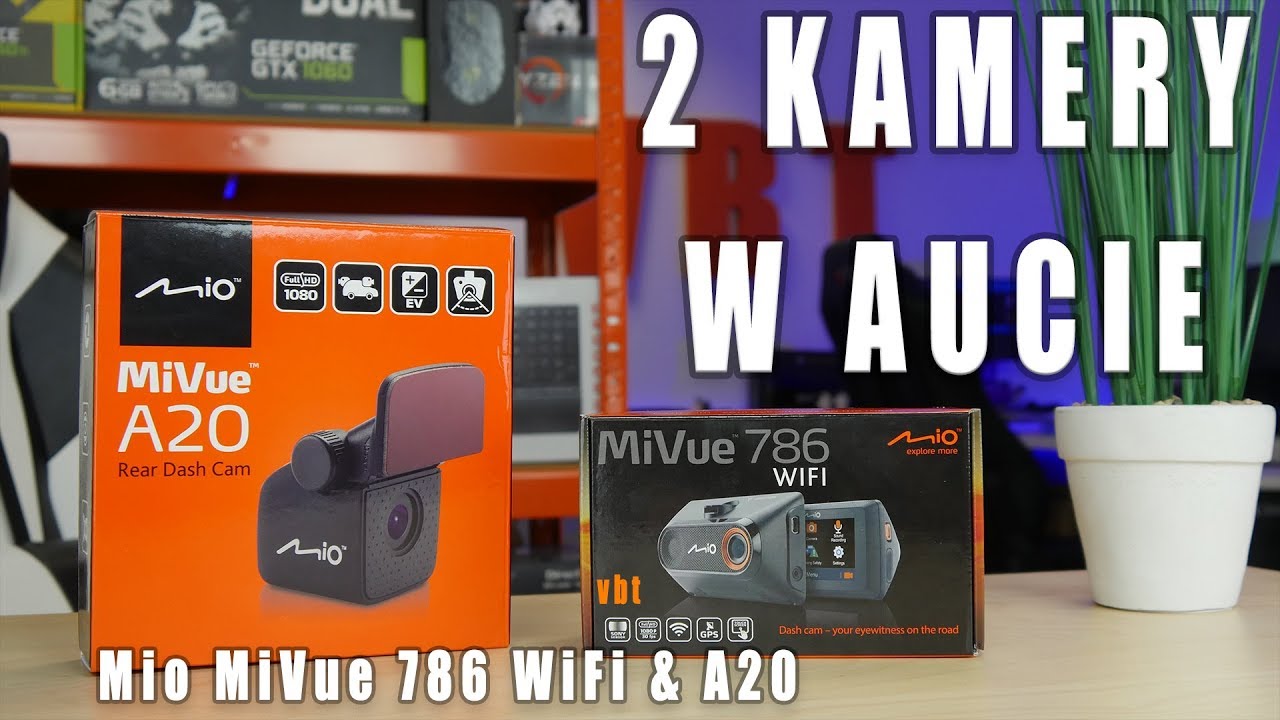 Mio MiVue 786 WiFi z kamerą tylną A20  - test i recenzja -  w terenie również - VBT
