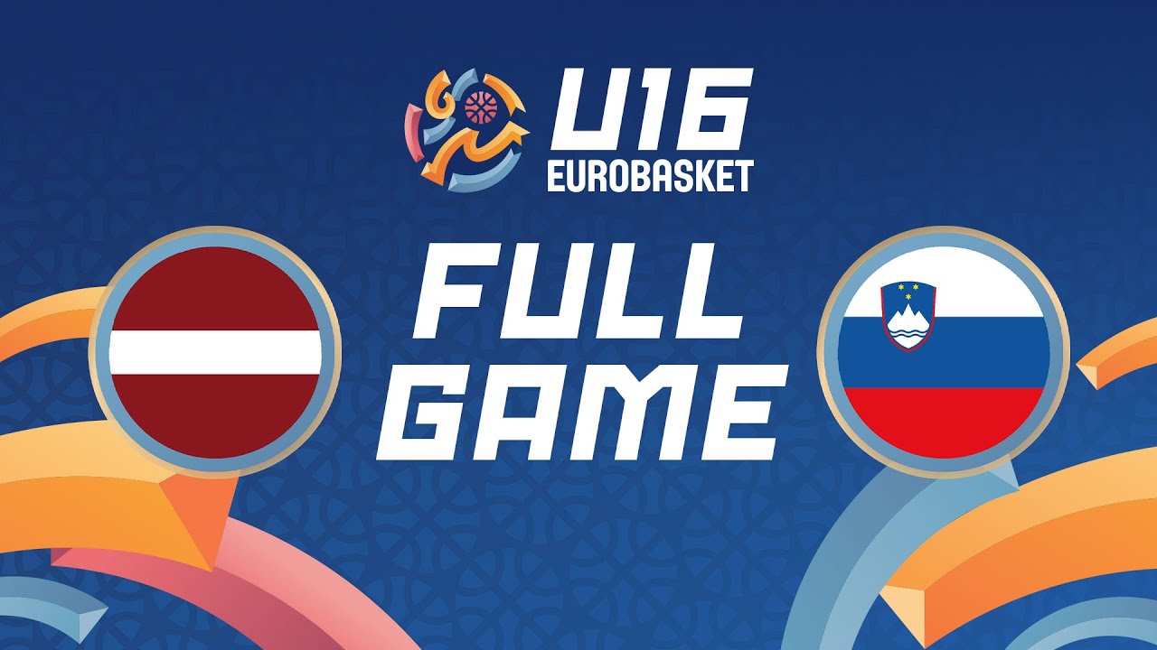 Group Phase | Latvia v Slovenia | Full Basketball Game | FIBA U16 Women's EuroBasket 2025