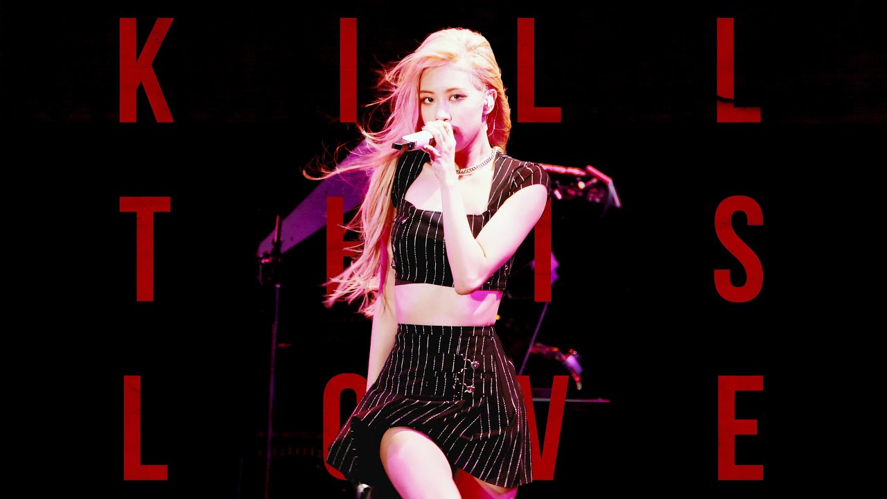 190907 BLACKPINK ROSÉ 로제 WIRED MUSIC FESTIVAL 와이어드 뮤직 페스티벌 직캠 - KILL THIS LOVE