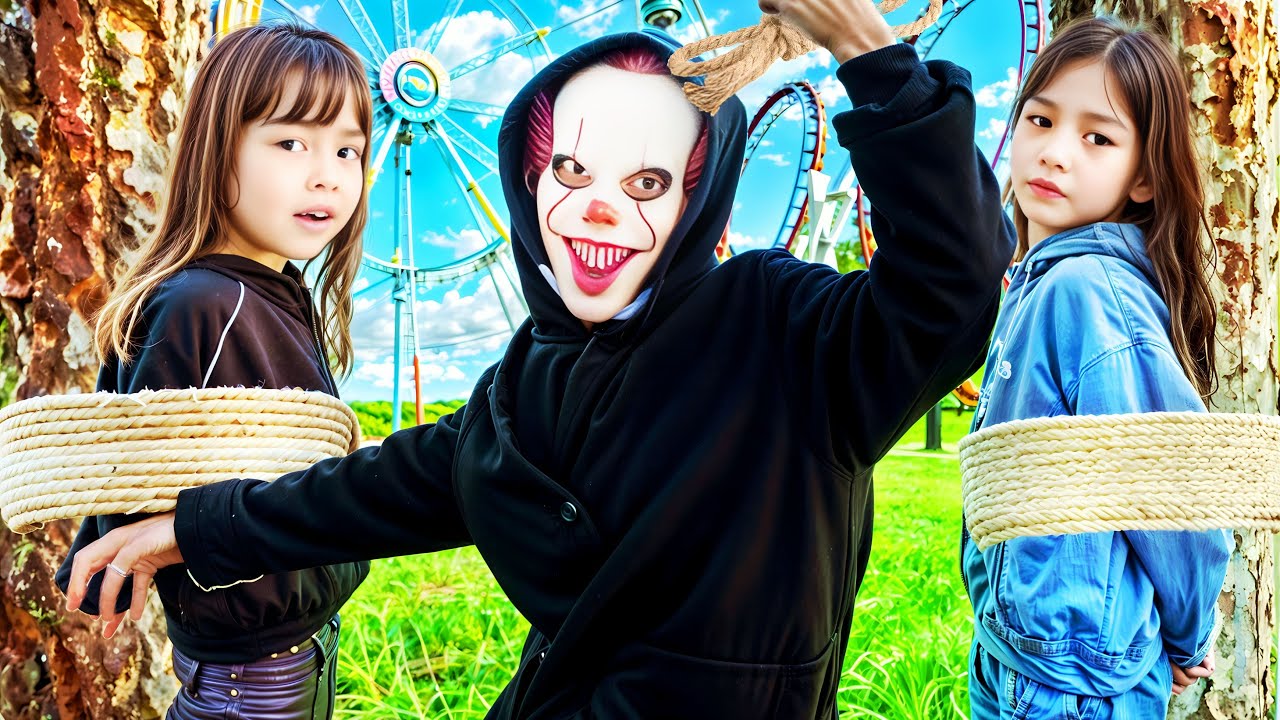 КЛОУН🤡ДИЛЬНАЗ АЯЛАНЫ ҰРЛАП КЕТТІ😱ӘРЕҢ ҚАШТЫҚ(өте қызық видео)