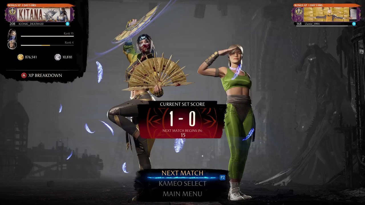 MK1 SEASON OF FIRE - CHAMPION - MASTER?
