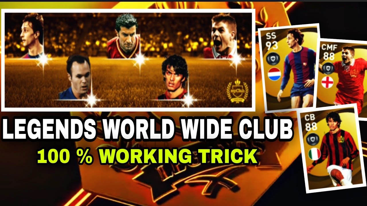 legends worldwide clubs box draw trick | LEGEND Black Ball Trick in LEGENDS Worldwide Clubs Box Draw