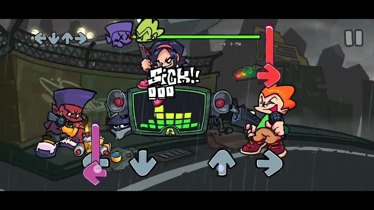 Suffering in Friday night funkin (difficulty: NORMAL)