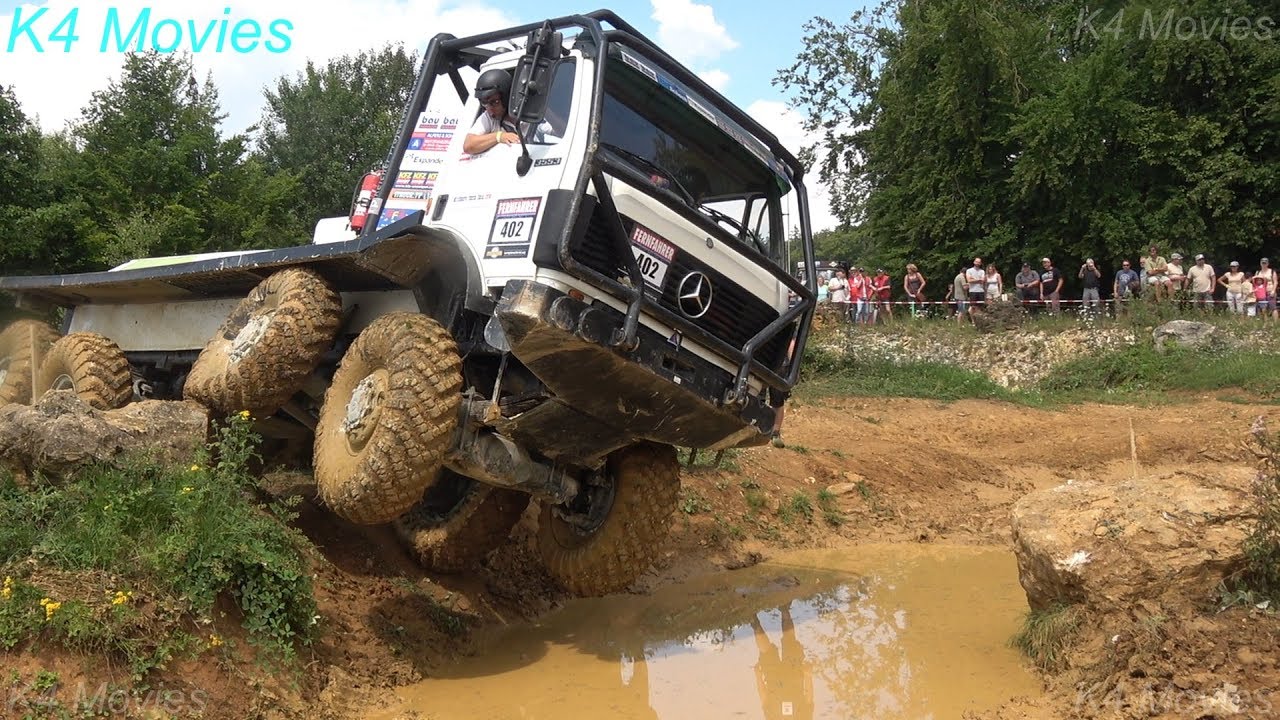8x8 Mercedes-Benz truck in Europe truck trial | Off-Road | Langenaltheim,| no. 402