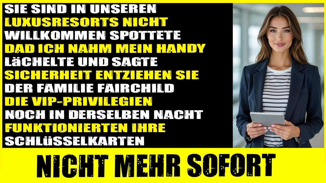 Familie ließ mich nicht ins Hotel – ohne zu wissen, dass mir die ganze Kette gehört