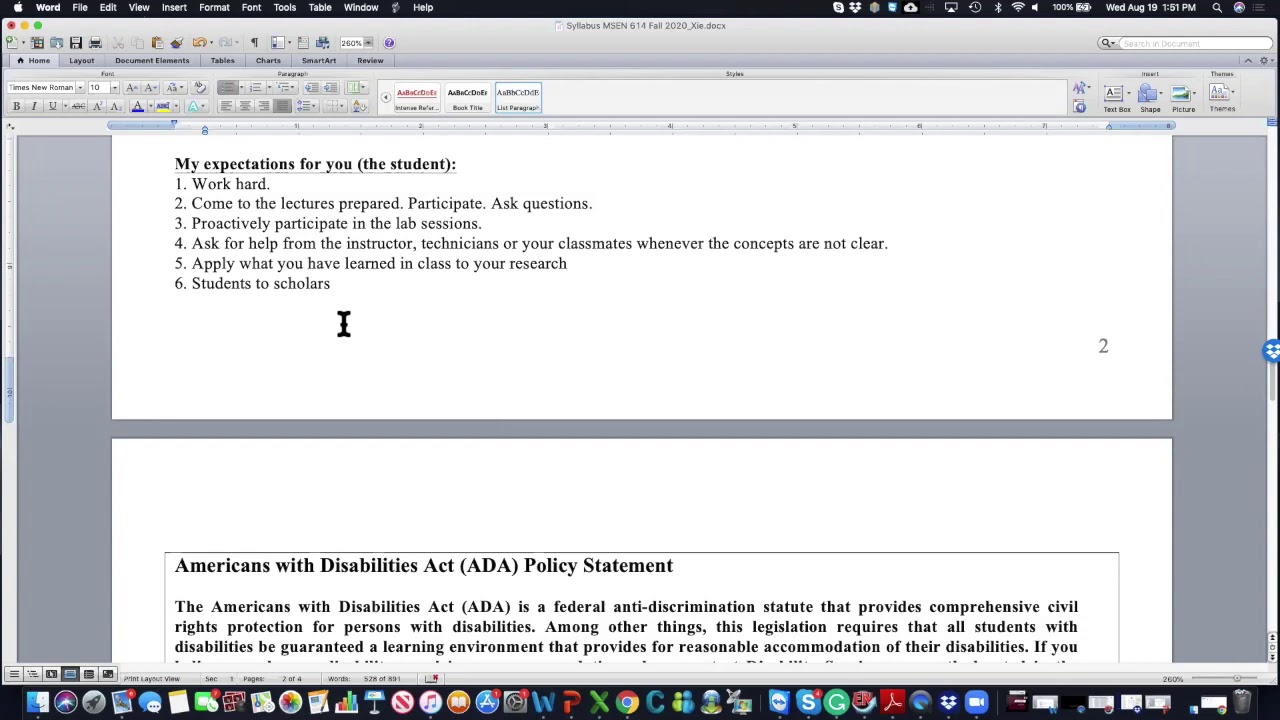 Lecture 1: Syllabus and Introduction