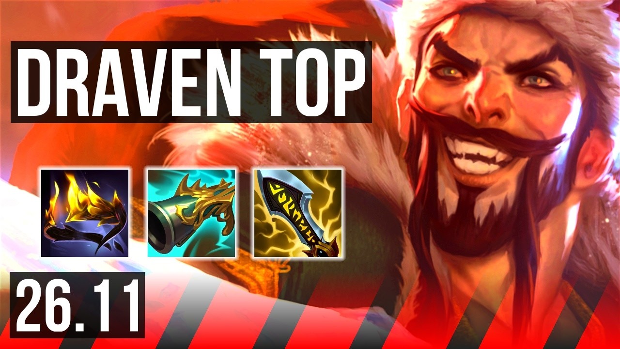 DRAVEN vs K'SANTE (TOP) | KR Master | 26.11