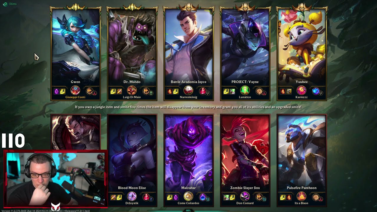 CHALLENGE AZ - ANCHE QUI ARRIVA IL NUOVO CAMPIONE - Gameplay Gwen Top #146 ITA League of Legends