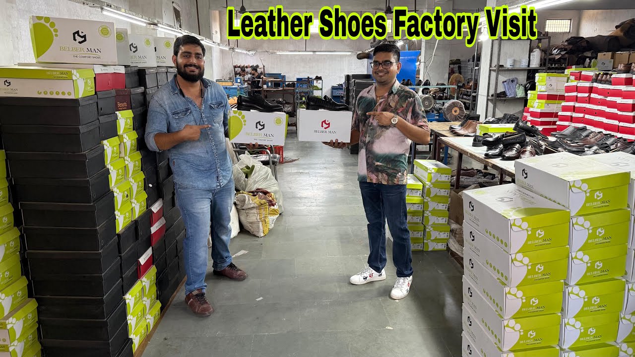 Leather Shoes Factory Visit | Genuine Leather Shoes | Only Wholesale | Leather Shoes manufacturing
