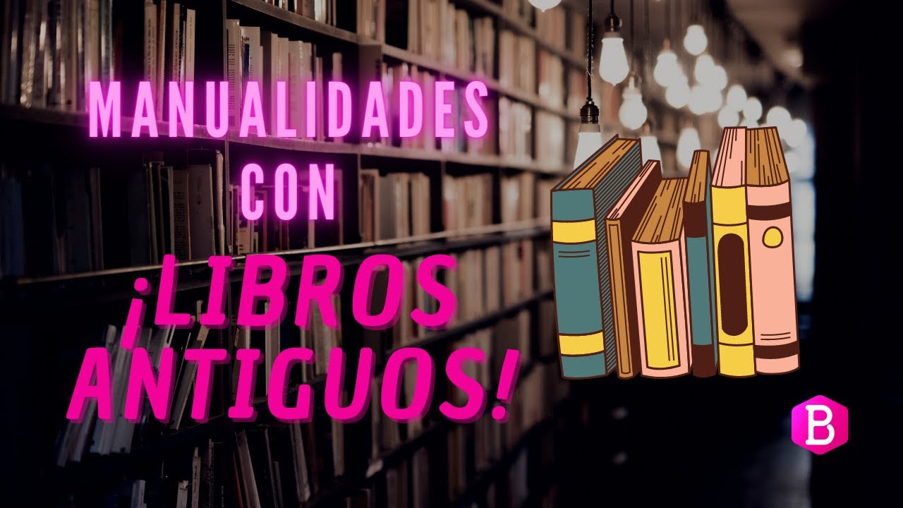 Que hacer con tus LIBROS VIEJOS 📚