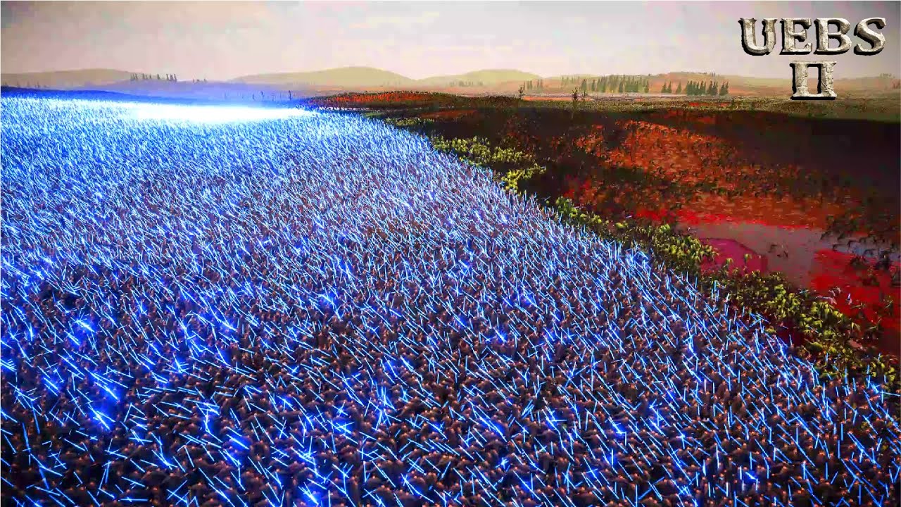 400,000 JEDI STAR WARS vs 4,000,000 NURGLES & UNGORS | Ultimate Epic Battle Simulator 2 | UEBS 2