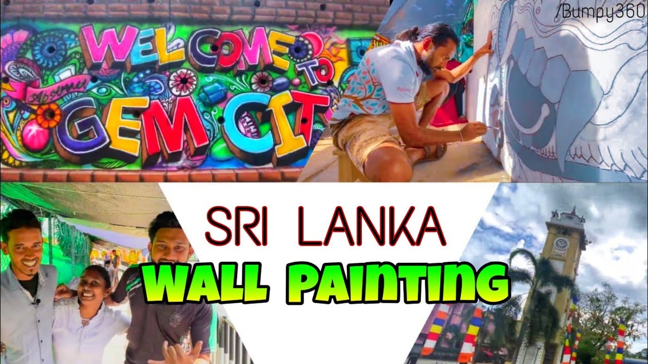 Ratnapura - Wall Paintings | Sri Lanka | 4K