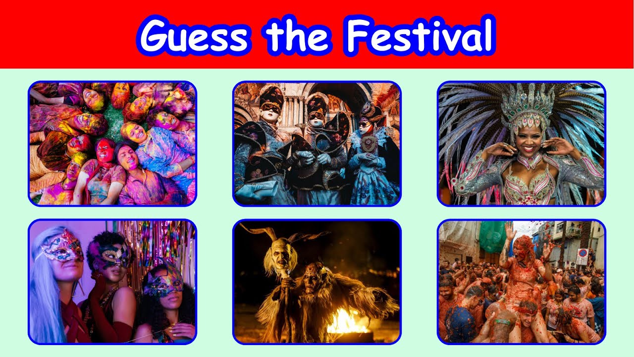 Name That Festival: A Fun Game of Guessing Celebrations Around the World