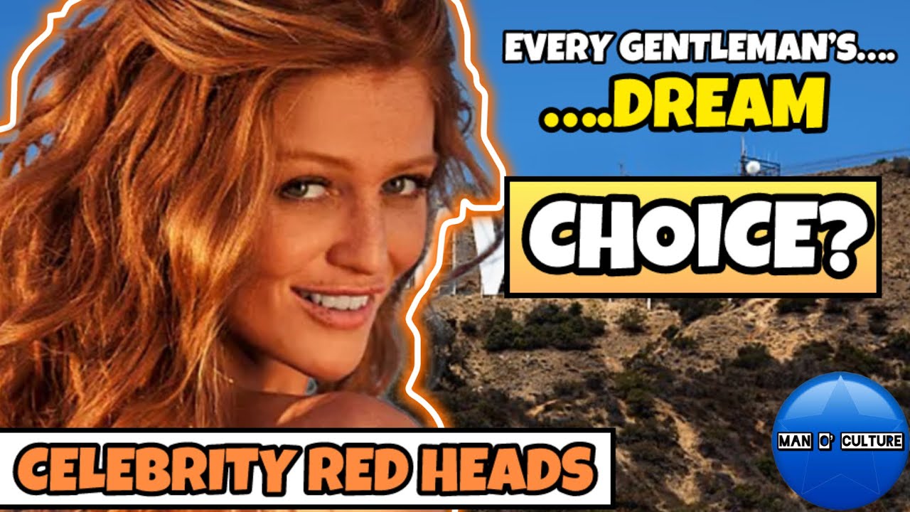 4 Flame Haired Beauties: Who would you PICK? #celebrity #entertainment 