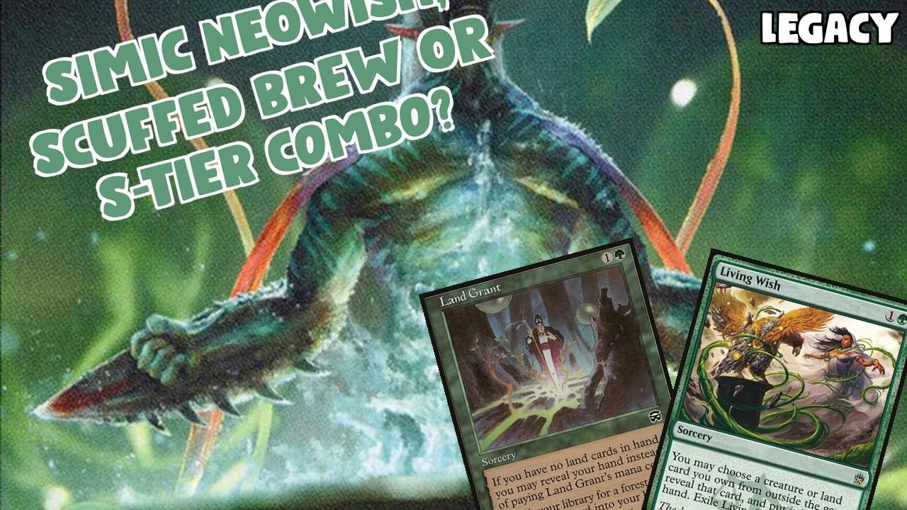Simic Neowish, SCUFFED BREW or S-TIER COMBO? | Oldschool Neoform | Legacy Challenge | MTGO