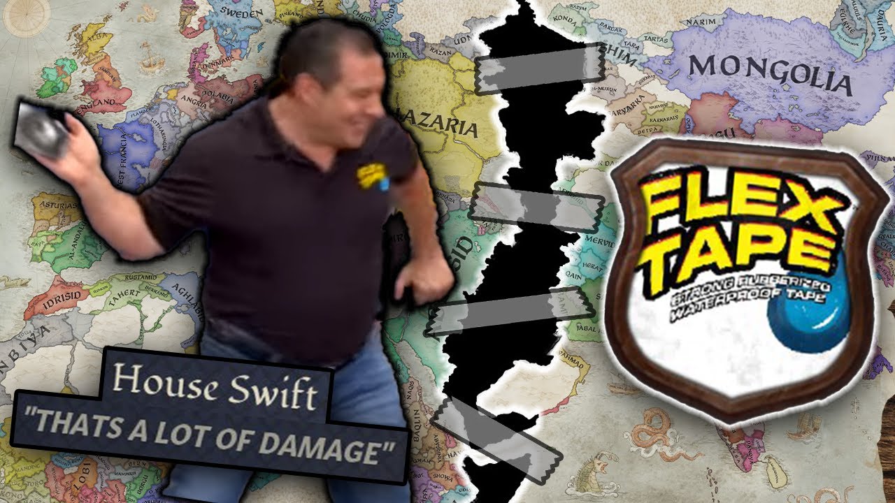I SAWED THE CK3 MAP IN HALF.