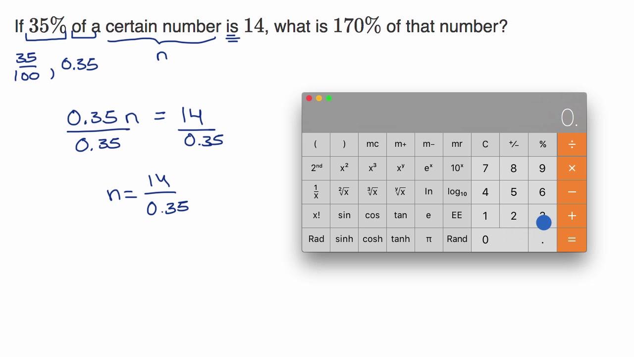 Percentages | Worked example | Praxis Core Math | Khan Academy