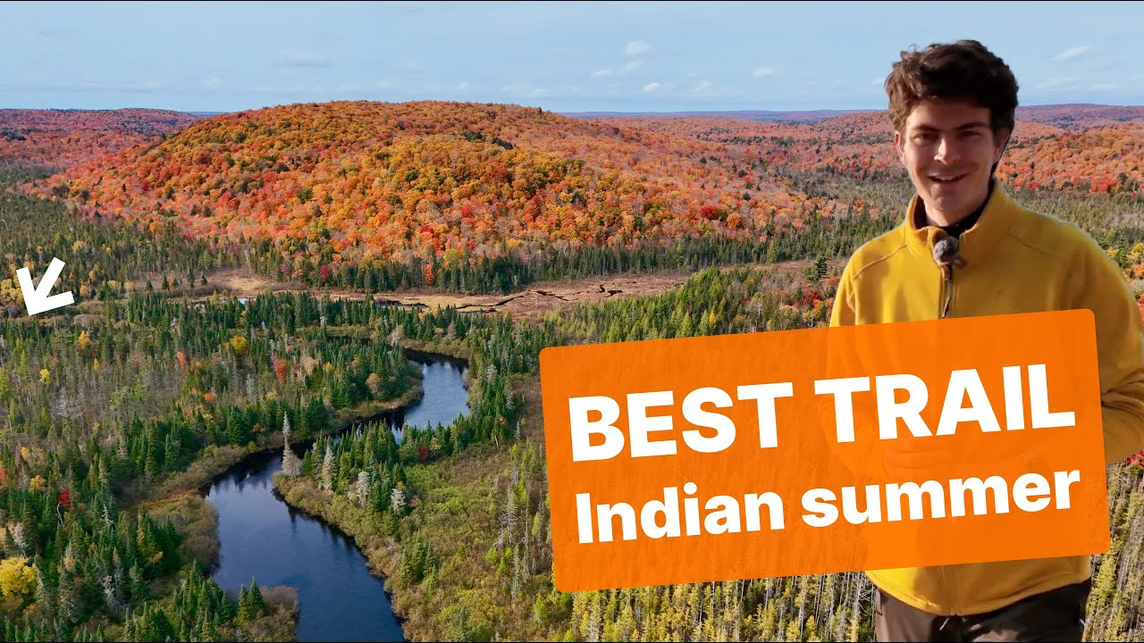 Algonquin Park Indian Summer Is Unreal | Booth's Rock Trail | What Locals Love in Huntsville
