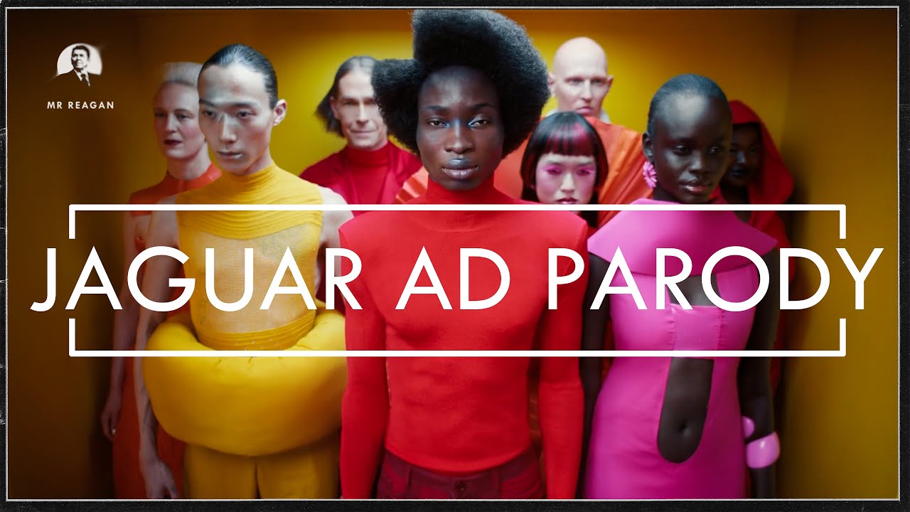 Пародия на рекламу Jaguar