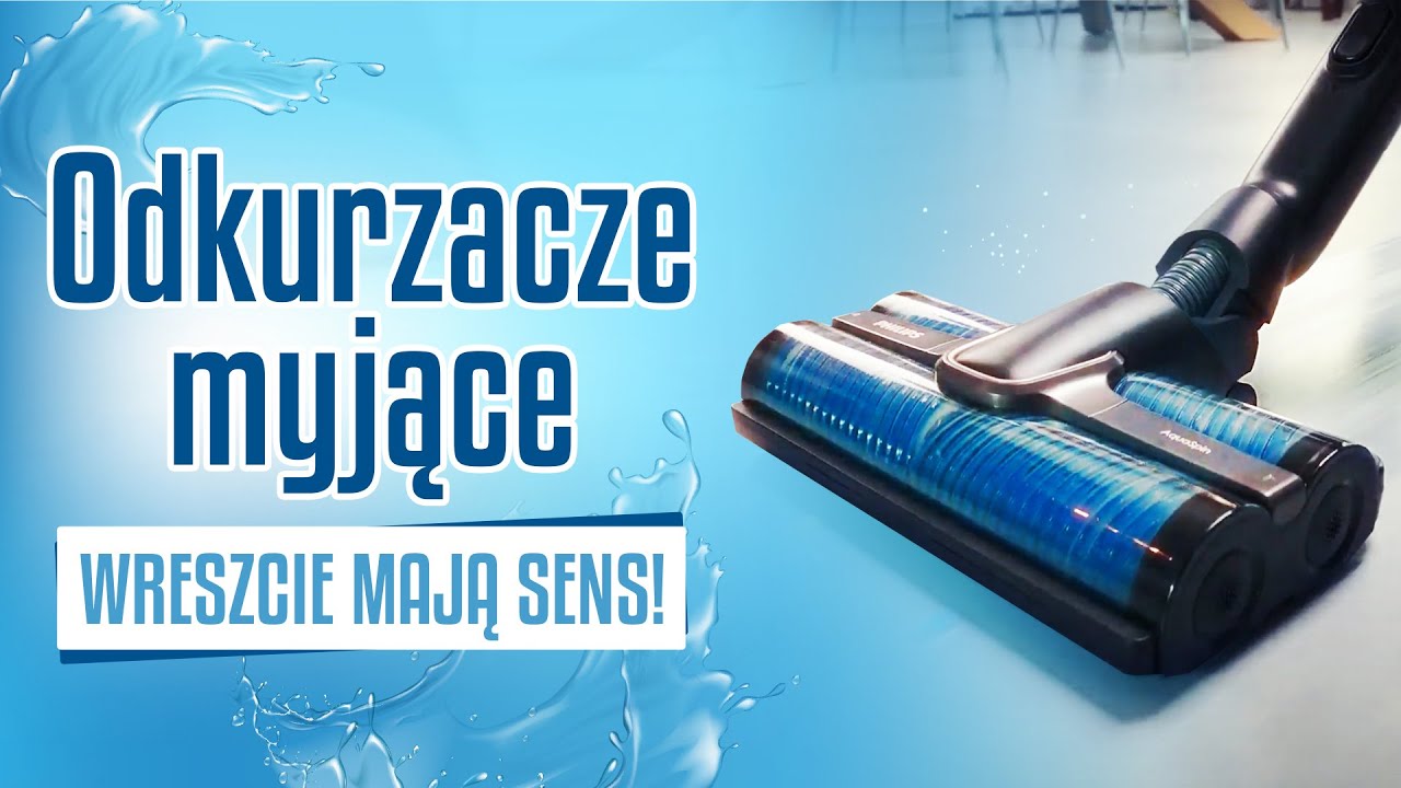 Test Philips AquaTrio - Odkurzacz aktywnie myjący?!