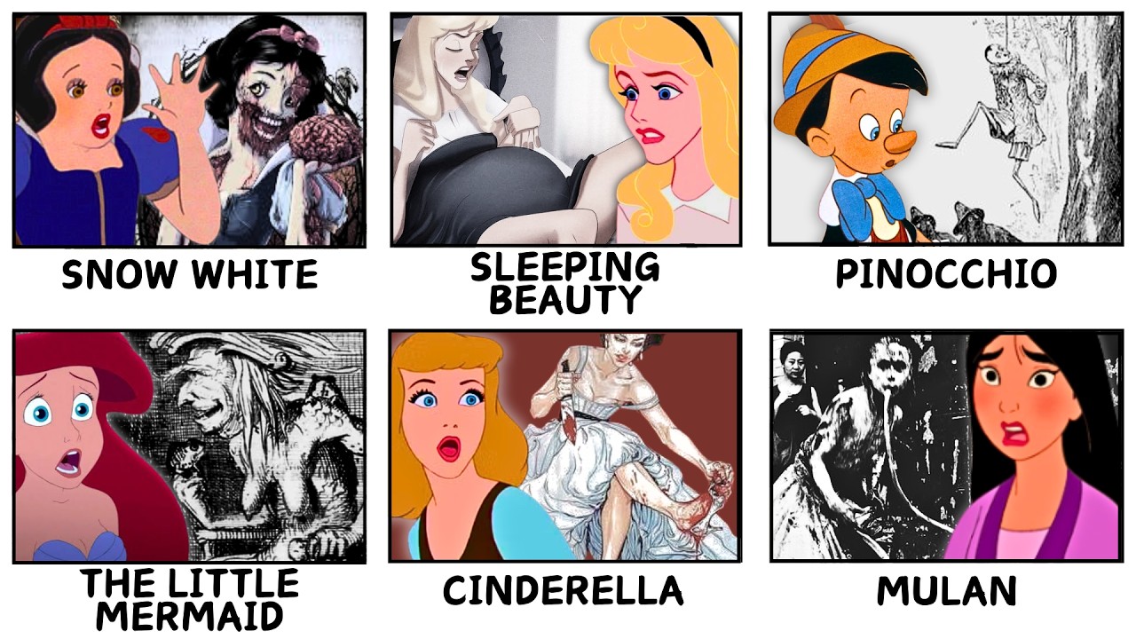 The Most Disturbing Original Versions of Famous Disney Movies