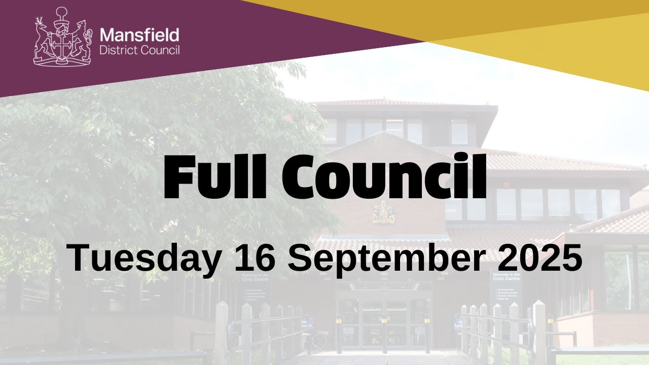 Full council meeting - 16 September 2025