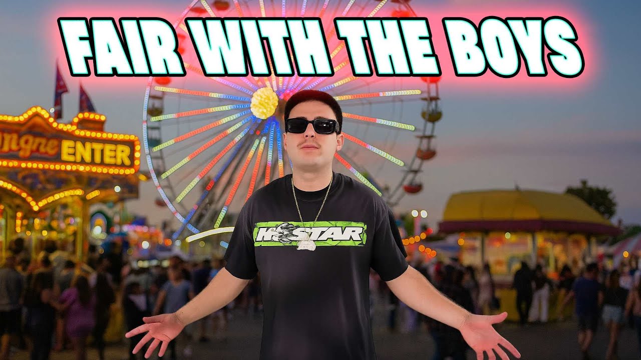 FAIR WITH THE BOYS (MY FIRST VLOG)