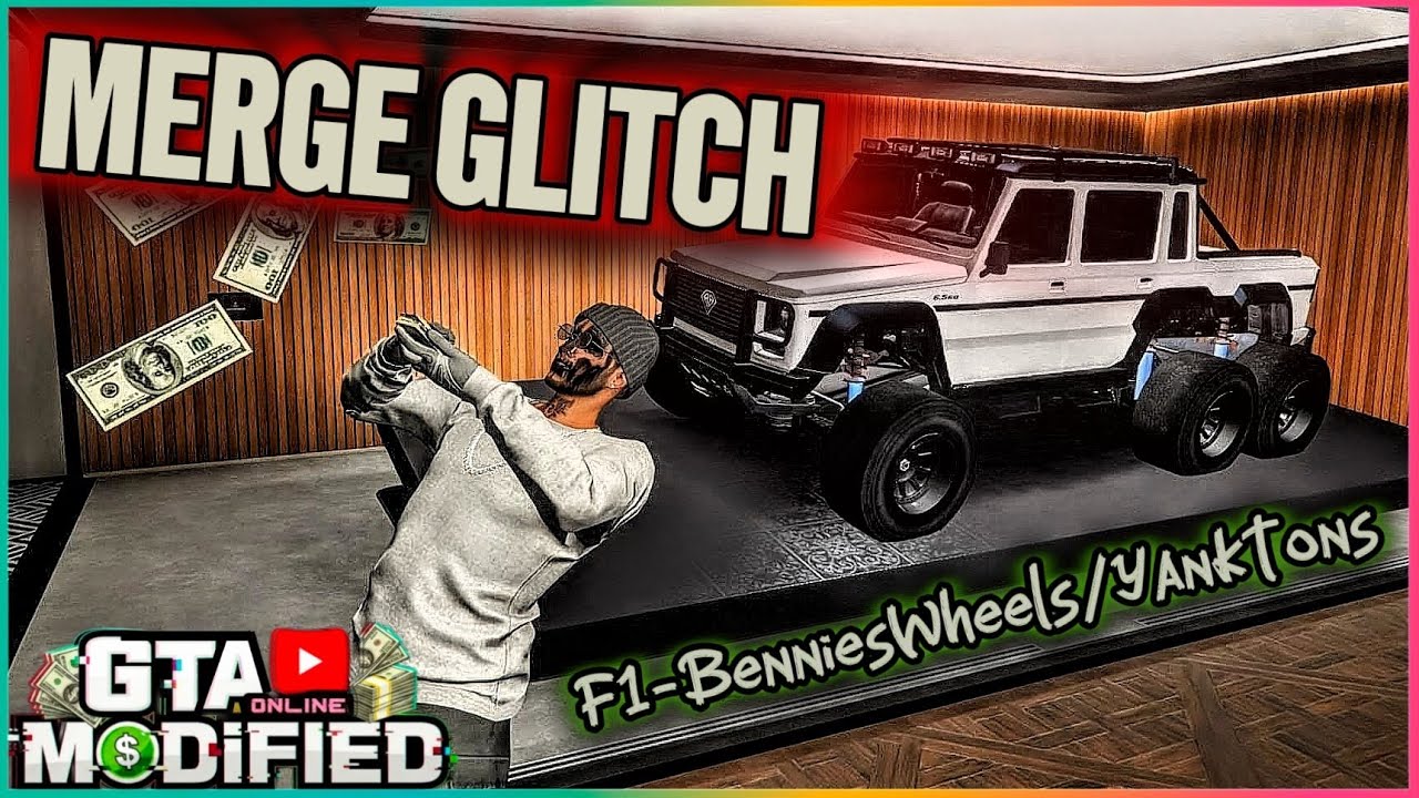 EASY GTA Online Car 2 Car Merge Glitch; Transfer Mods to ANY Vehicle F1/Bennie/Yankton