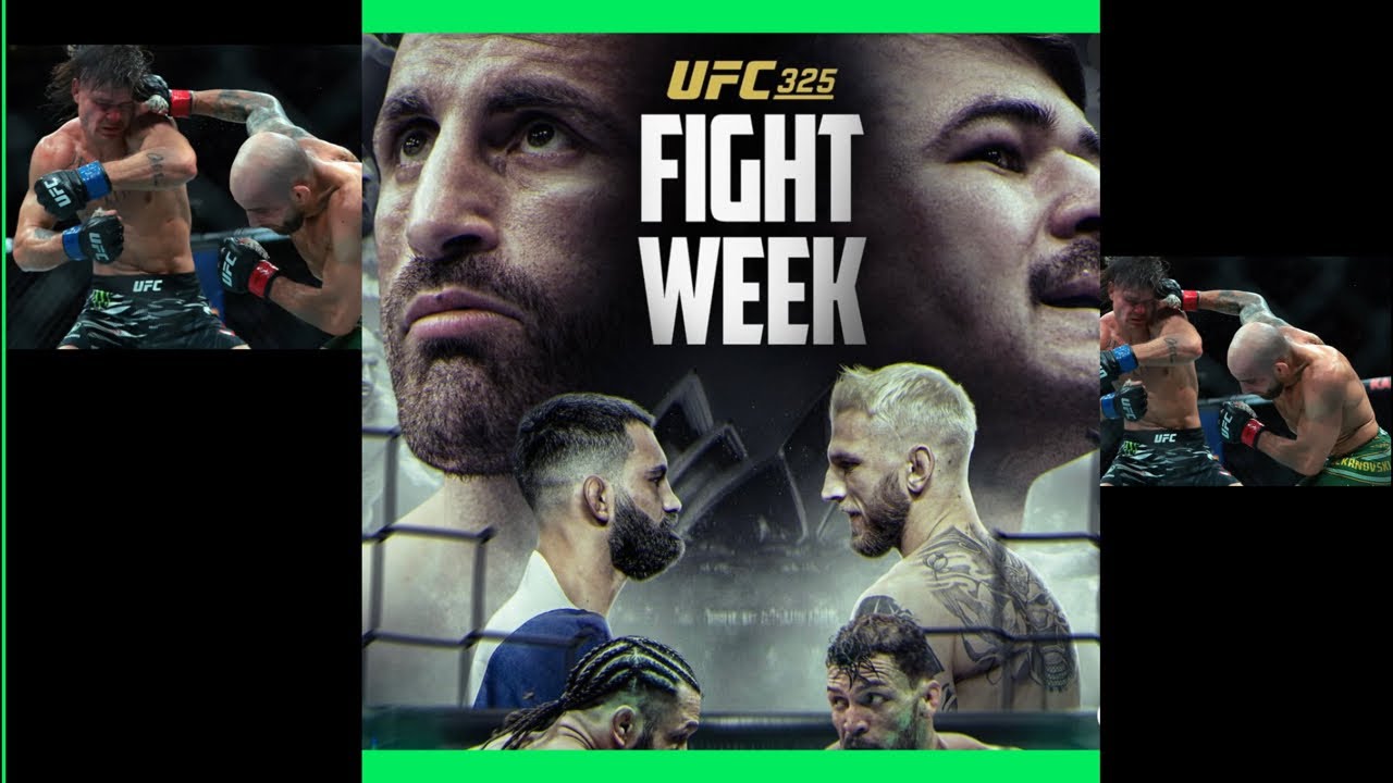 What are your UFC 325 fight picks??