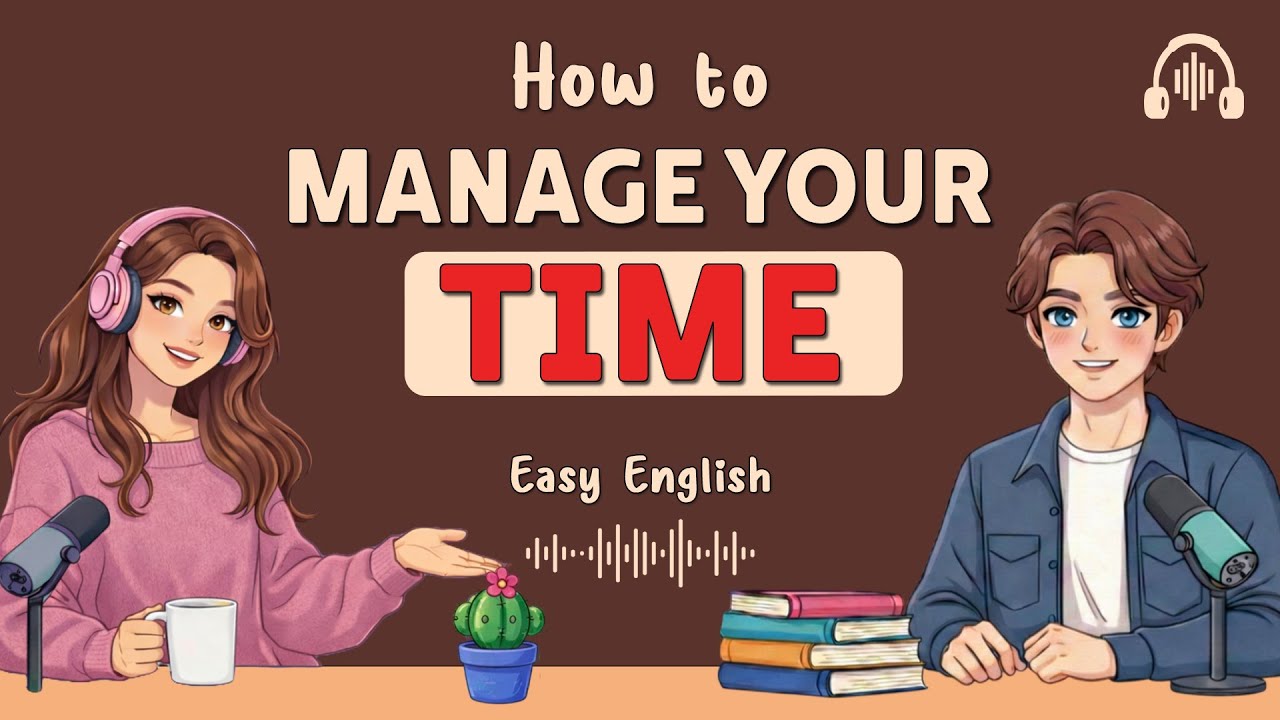Learn English Podcast | How to Manage Your Time Effectively