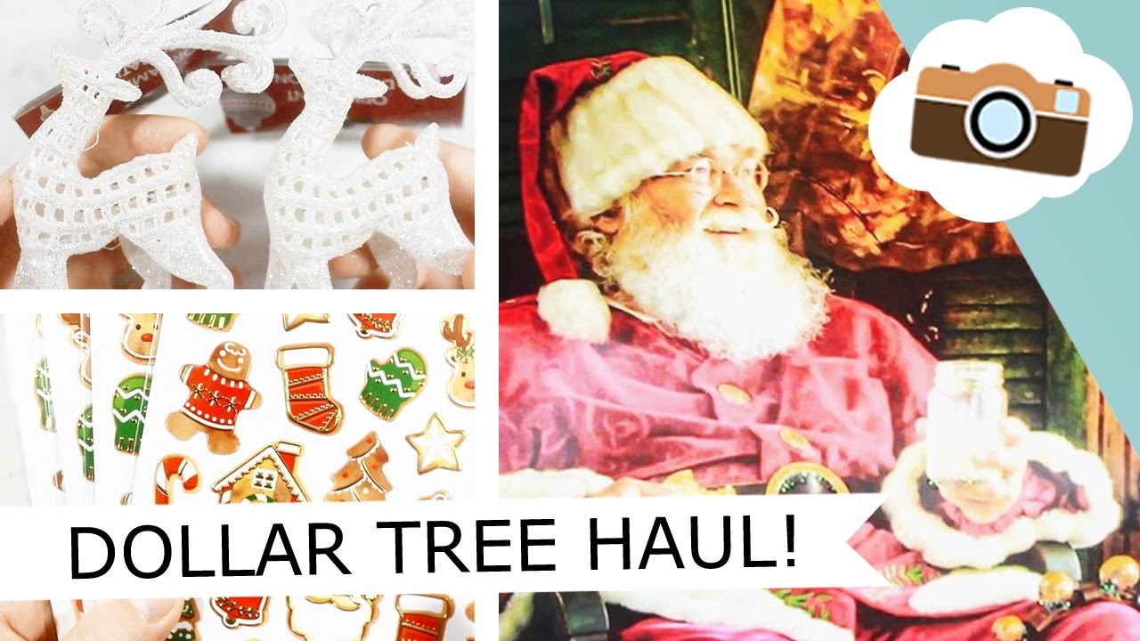 DOLLAR TREE HAUL - Santa Claus is Comin' to Town! 12-7-16