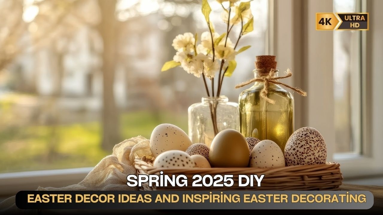 Spring 2025 DIY: Easter Decor Ideas and Inspiring Easter Decorating for a Fresh Seasonal Look