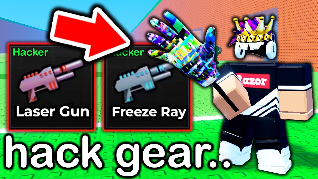 This SECRET Gives HACKED GEARS in Escape Tsunami For Brainrots