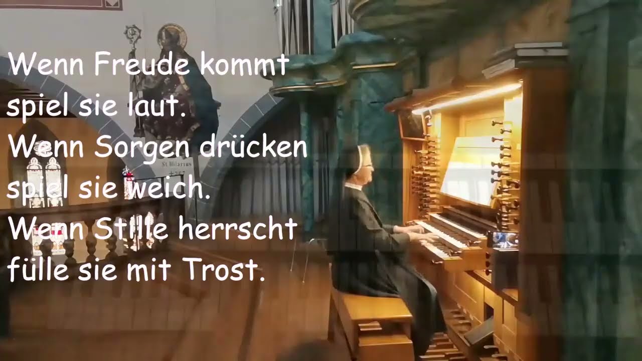 Théodore Dubois (1837-1924): Toccata G-Dur - Sr. Mihovila Tenžera, Organistin in Kloster Hegne