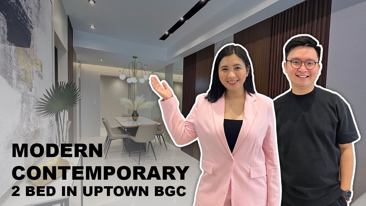 VLOG 81 | Modern Contemporary 2 bed with balcony | Uptown Ritz Residence BGC
