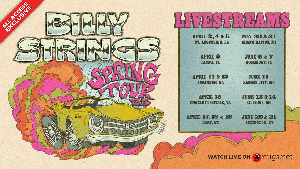 Billy Strings 4/3/25 St. Augustine, FL