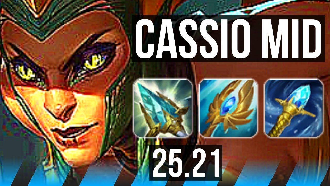 CASSIOPEIA vs YONE (MID) | 17/3/11, Legendary | EUW Master | 25.21