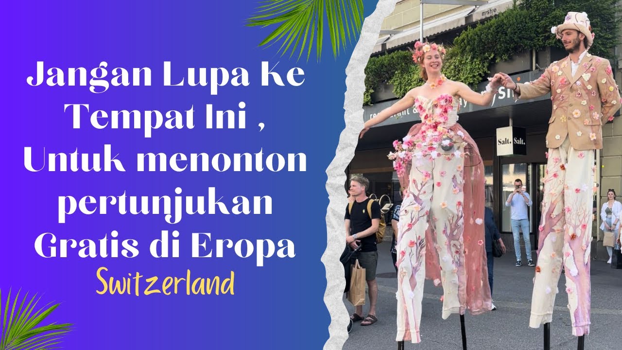 Amazing Beginilah Orang Eropa Bermain Egrang  , Backpacker Eropa Murah, Liburan ke eropa yang murah